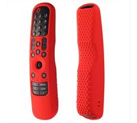 Shockproof Silicone Remote Cover for Smart TV an-MR21 MR22 Protective Sleeve,Red