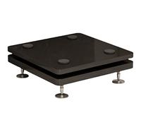 "Shockproof Speaker & Subwoofer Bracket/Tray with Spike & Pad Kit for Surround Sound Home Theater & Studio Monitors Enhance Audio Stability & Performance"