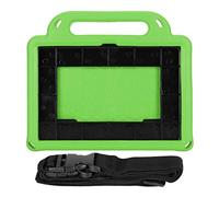 Shockproof Tablet Case for Fire HD 8 and 8 Plus 2020, EVA Protective Sleeve with Retractable Stand and Detachable Carry Strap, Kids Friendly Design with Raised Screen Edge (Green)