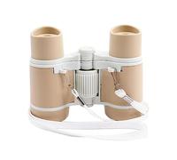 Shockproof Telescope 4x30 Toy Binoculars for Party Favors Birthday Hunting light coffee 8.8x11x4 cm