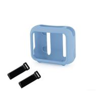 Shockproof Travel Case for JBL For Go 4 Silicone Protection for Adventurous Souls (Blue)