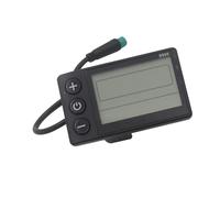 Shockproofed Plastomer Scooters Dashboards LCD Display With Real Time Speed For Commuters And Enthusiasts Night Cycling Bike Computer