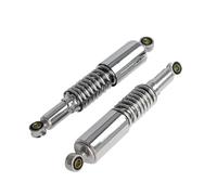 Shocks Struts Damper Chrome Motorcycle Rear Shock Absorbers 350mm Suspension Spring Replacement CNC For Modified Shock Absorber Kit