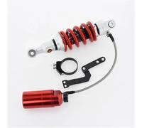 Shocks Struts Damper Motorcycle Rear Suspension Center Air Shock Absorber 205mm 235mm 260mm 285mm For Grom MSX125 MSX125 SF TNT125135(Red)