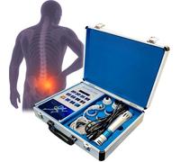 Shockwave Deep Muscle Massager & ED Therapy Machine, 12 Levels Adjustable Extracorporeal Shockwave Device for Pain Relief, Muscle Recovery and Men's Health Improvement at Home (A)