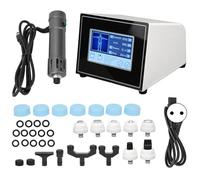 Shockwave Therapy Device - Electromagnetic Extracorporeal Machine for Pain Relief, Touch Screen Body Massager with 11 Massage Heads