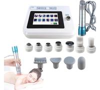 Shockwave Therapy Device - Extracorporeal Deep Tissue Massager with 11 Interchangeable Heads for Muscle Relaxation and Pain Relief - Effective Percussion Therapy