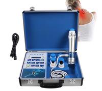 Shockwave Therapy Device for Pain Relief and Muscle Relaxation, ED Extracorporeal Machine with 7 Massage Heads for Home Tissue Therapy