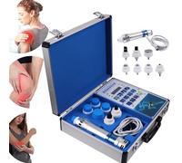 Shockwave Therapy Device, Portable Shockwave Therapy Machine for Body Percussion, Muscle Relaxation and Pain Relief with 7 Massage Heads for Joint Hurt and Muscle Pain Relief