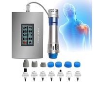 Shockwave Therapy Device with 7 Massage Head for Pain Relief and Deep Muscle Massager - Say Goodbye to Sub-Health, Physiotherapy Treatment, Handle Wire Included