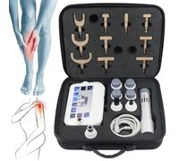 Shockwave Therapy Machine - Chiropractic Tool with 16 Operating Modes & 17 Working Heads for Deep Tissue Massage and Pain Relief