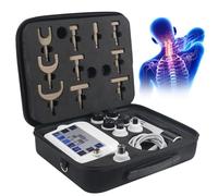 Shockwave Therapy Machine - Chiropractic Tool with 17 Heads & 16 Modes for Safe Muscle Relaxation and Pain Relief