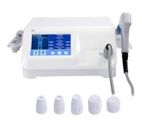 Shockwave Therapy Machine, ED Shockwave Therapy Device, Pneumatic Joint and Muscle Pain Relief Massager, Extracorporeal Shock Wave Device, with 5 Massage Head, for Erectile Dysfunction ED Treatment