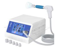 Shockwave Therapy Machine ESWT for Joint, Muscle, Shoulders, Waist Pain Relief 8" Touch Screen, Pneumatic 10 Bar Extracorporeal Shockwave Therapy for Home, Gym, Rehabilitation Center, Athletes (White)