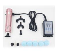 Shockwave Therapy Machine, Extracorporeal ED Shockwave Physiotherapy Machine with 11 Replaceable Functional Heads, 9 Frequency Levels/20~180mj Energy, for Relieve Fatigue