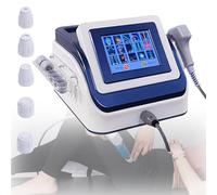 Shockwave Therapy Machine, Extracorporeal Shock Wave Therapy Machine,for Joint Muscle Pain Relief, Tissue Regeneration,Grey (Blue)