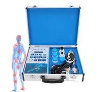 Shockwave Therapy Machine for ED at Home, Shock Wave Therapy Device for Feet Plantar Fasciitis Achilles Tendonitis and Pain Relief, 10 Massage Heads for Deep Muscle Massager Relax