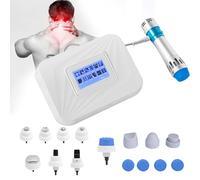 Shockwave Therapy Machine for ED, Shock Wave Therapy Device for Pain Relief, Extracorporeal Focused Deep Tissue Muscle Percussion Massager with 10 Massage Heads, Erectile Dysfunction Treatments