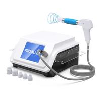 Shockwave Therapy Machine for Knee Foot Shoulder Waist Joint Muscle Pain Relief, ESWT Shock Wave Physical Therapy Equipment for Athletes Sports Injury, Home Use, Gym, Rehabilitation Cent - Black