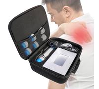 Shockwave Therapy Machine for Muscle Pain Relief, 7 Massage Heads, High-Definition Touch Screen, 12 Modes, Energy Regulation 50-105MJ for Back and Shoulder