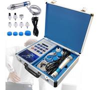 Shockwave Therapy Machine for Pain Relief & Muscle Recovery | Extracorporeal Physiotherapy Device with Cellular Strengthening Technology | Effective Fascia Therapy Massage Gun for Sports, Clinical, a