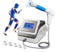 Shockwave Therapy Machine for Pain Relief, Physical Therapy Equipment for Deep Muscle Massage, Non-Invasive for Joint & Muscle Pain, Home & Professional Use