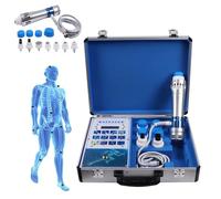 Shockwave Therapy Machine, Shock Wave Multifunctional Pain Relief Deep Body Muscle Massager, 10 Massage Heads, 12 Treatment Areas, Simple Operation, Extracorporeal Relax Device