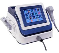 Shockwave Therapy Machine,Shockwave Therapy Machine Extracorporeal,Pneumatic Shockwave Therapy Device with 5 Massage Head,for Joint Hurt and Muscle Pain Relief,Blue