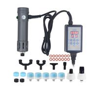 Shockwave Therapy Machine Spine Massage, Chiropractic Adjustment Tool with 11 Massage Head, 9 Gears Strength Pain Relief Therapy Tool for Joint Relief, Body Treatment (Black)