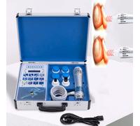 Shockwave Therapy Machine with 7 Interchangeable Heads for Deep Tissue Massage, Adjustable Intensity for Back, Shoulder, and Waist Pain Relief