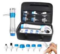 Shockwave Therapy Machine with 7 Massage Head, Portable ED Shock Wave Therapy Erectile Dysfunction Professional Pain Relief Body Muscle Relax Massager ED Treatment Device