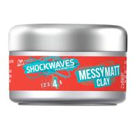 4 X WELLA SHOCKWAVES Messy Matt Clay (75ml)