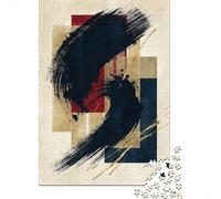 Shodo Sumi-E Zen No. 06 - Japanese Calligraph Jigsaw Puzzle, 1000 Piece