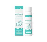 Shoe and Sneaker Odor Eliminator Spray for Footwear and Cabinet Freshness (White, 13.7X4X4cm)