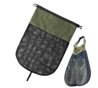 Shoe Bag, Large Portable , Travel Mesh Shoe Bag for the Gym, for Men and Women, Boots, Slippers, Camping, Fitness, Road Trip, Green, see description, See description
