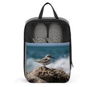 Shoe Bags for Travel, Bird Perching on The Rock Printed Shoe Case for Travel Travel Shoe Bag Waterproof Portable Organizer Sneaker Travel Bag for Women Men, Bird perching on the rock, One Size, Floral