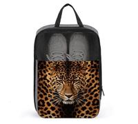 Shoe Bags for Travel, Depict A Leopard Printed Shoe Case for Travel Travel Shoe Bag Waterproof Portable Organizer Sneaker Travel Bag for Women Men, Depict a leopard, One Size, Floral