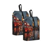 Shoe Bags For Travel Large Waterproof Travel Shoe Bag With Handle, 2PCS | Zipper Shoe Storage Bag For Women Men Portable Shoe Pouch Boots Organizer City Of London Travel Essentials