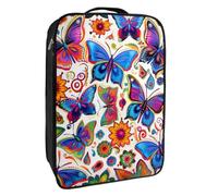 Shoe Bags for Travel,Travel Shoe Bags for Packing,Shoe Travel Bag,Butterfly Floral Colorful