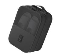 Shoe Bags for Travel - Waterproof Foldable Storage Lid, Portable Organization Bag | Large Capacity Shoe Cover with Zipper Closure for Suitcase, Gym, Luggage, Black, Please refer to the description