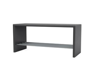 Shoe Bench 100 cm Anthracite Montana - 5714322011969