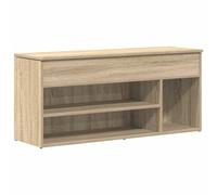 Shoe Bench Engineered Wood Bench Hallway Bench Hallway Bench Seat vidaXL