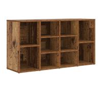 vidaXL Shoe Bench Old Wood 103 x 30 x 54.5 cm Engineered Wood