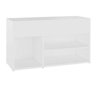 Shoe Bench Hallway Bench Seat Shoe Organiser Shoe Rack Engineered Wood vidaXL