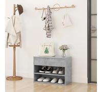 Shoe Bench Hallway Wooden Rack Storage Cabinet Cushion Seat Cupboard Organiser
