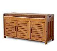 Shoe bench organizer Shoe Racks Shoe Rack Bench Seat Boot Bench Chinese Style Vintage Entrance Shoe Rack Corridor Large Capacity Multifunctional Storage Box Shoe Cabinet With Door Shoe Changing Sofa