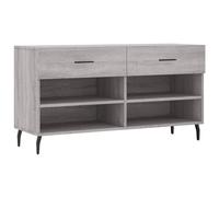 Shoe Bench Shoe Shelf Hallway Shoe Storage Cabinet Engineered Wood vidaXL