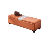 Shoe bench with storage compartment for the entrance area, upholstered stool with storage space for the bedroom, PU leather shoe bench for bedroom, wardrobe, living room, hallway, corridor (color 4, 1
