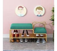 Shoe bench with storage compartment for the entryway, 61 x 33 x 46 cm, shoe changing stool, shoe storage bench - ideal for entryway, bedroom, living room, hallway, garage, wardrobe