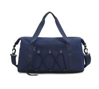 Shoe Bin Travel Bag Short Distance Large Capacity Sports Fitness High Sense Crossbody Luggage Carry On for Fitness Activities(Blu)